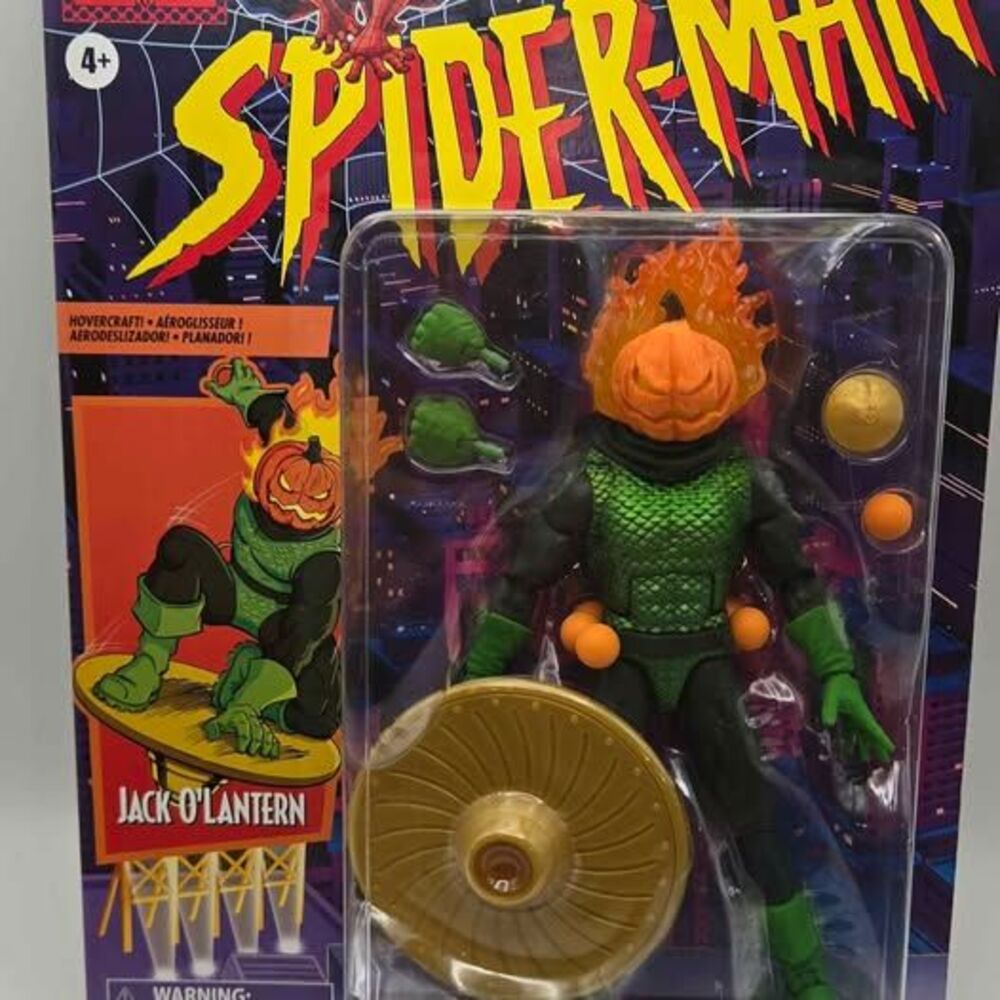 Marvel Legends Spider-Man Retro JACK O'LANTERN 6" Action Figure HASBRO 2024 NEW